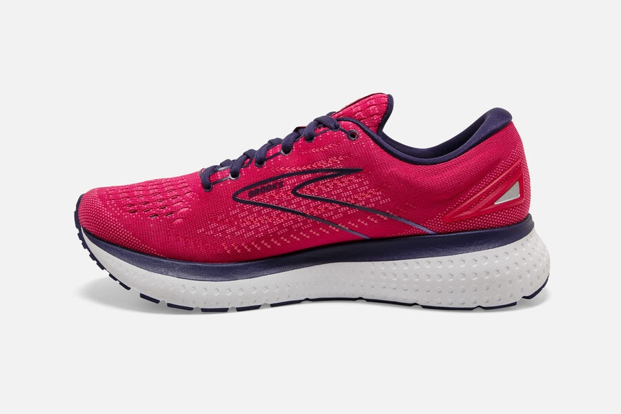 Brooks Glycerin 19 Road Löparskor Dam - Röda/Svarta - 5346-UNFZX